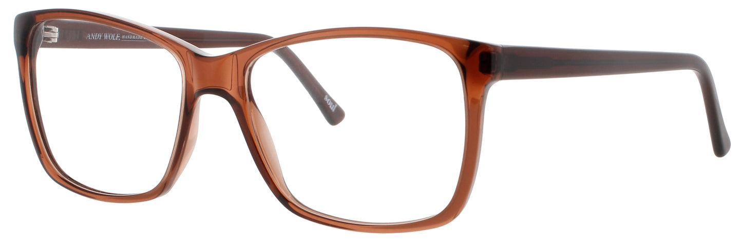 ANDY WOLF 5037 Frame BROWN Lens DEMO