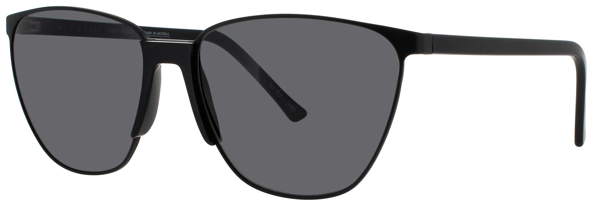 ANDY WOLF POOLEY Frame BLACK Lens GREY 