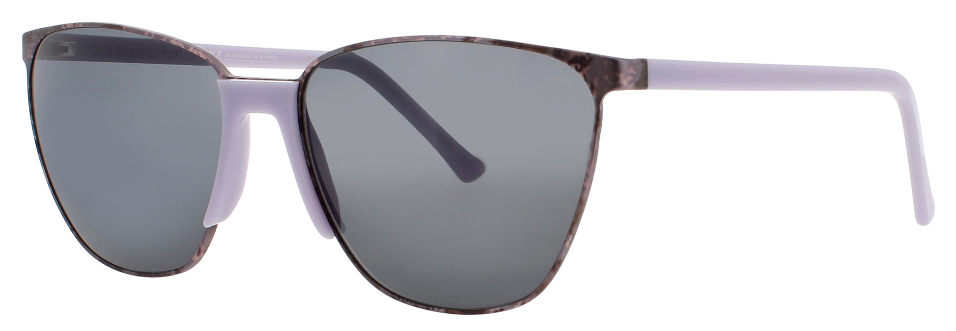 ANDY WOLF POOLEY  Frame VIOLET Lens SMOKE