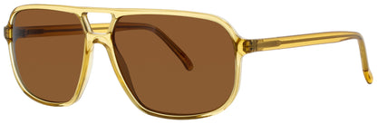 ANDY WOLF RONALD Frame GOLD Lens BROWN