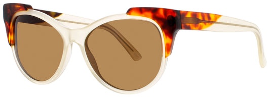 ANDY WOLF BEAUTY  Frame YELLOW/HAVANA Lens BROWN