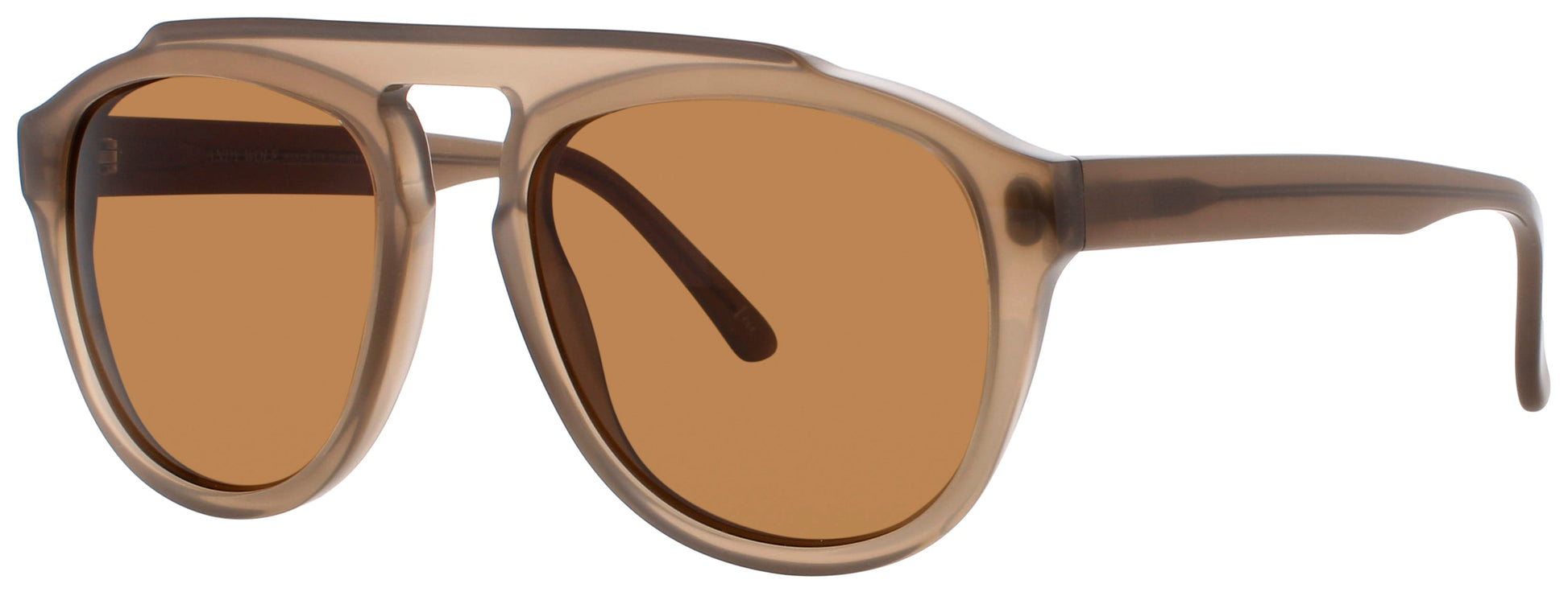 ANDY WOLF HAZEL  Frame BROWN Lens BROWN