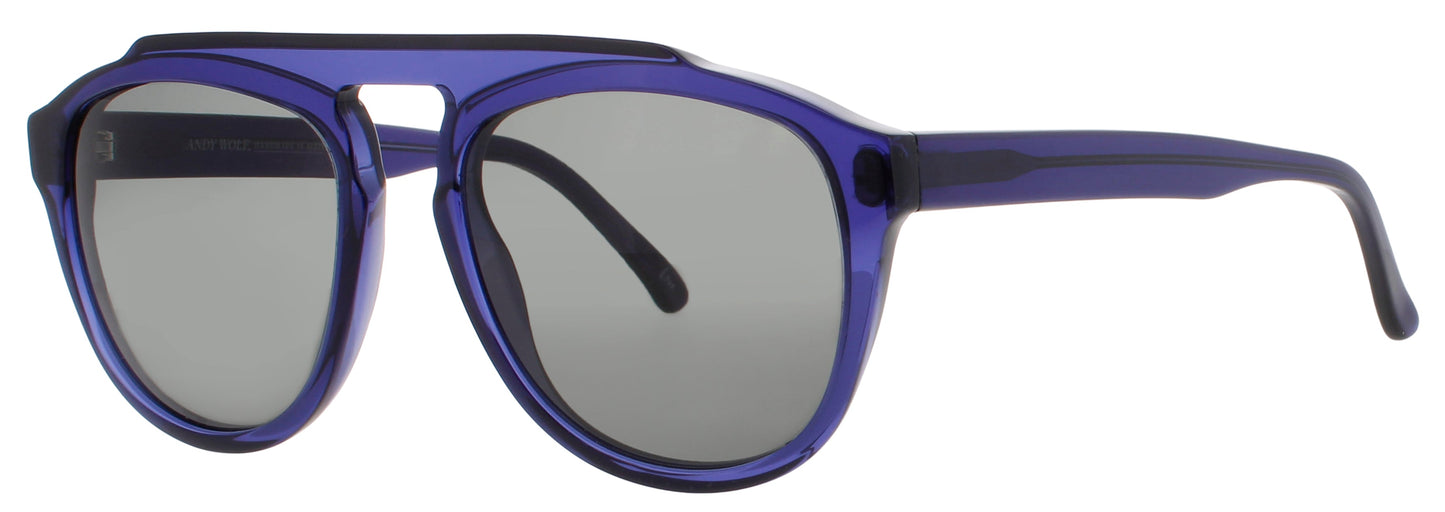 ANDY WOLF HAZEL  Frame INDIGO Lens SMOKE