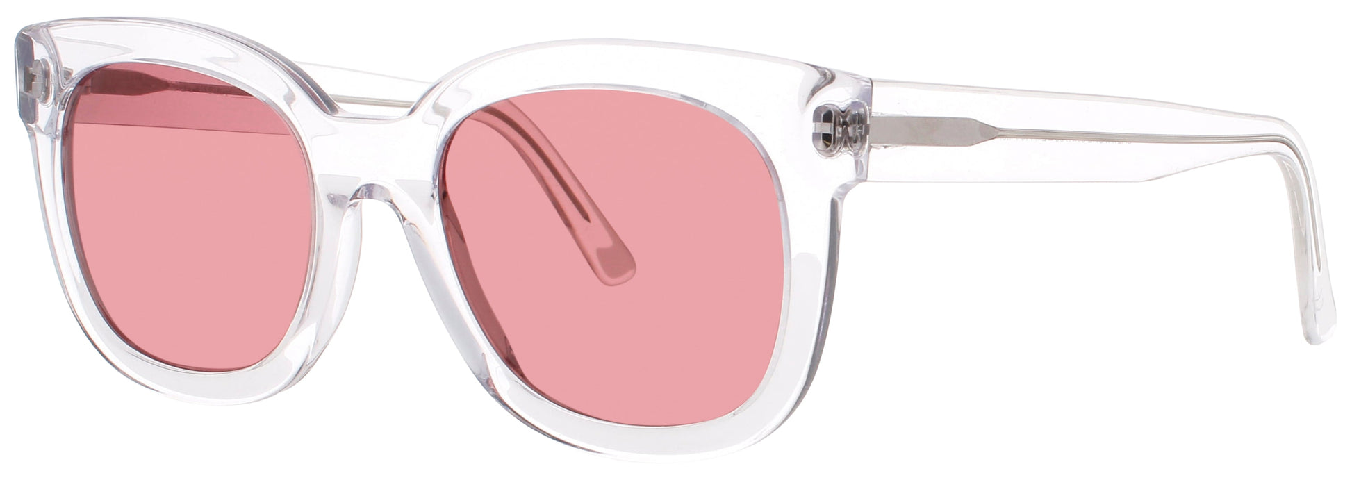 ANDY WOLF SALVATORE  Frame CRYSTAL Lens ROSE