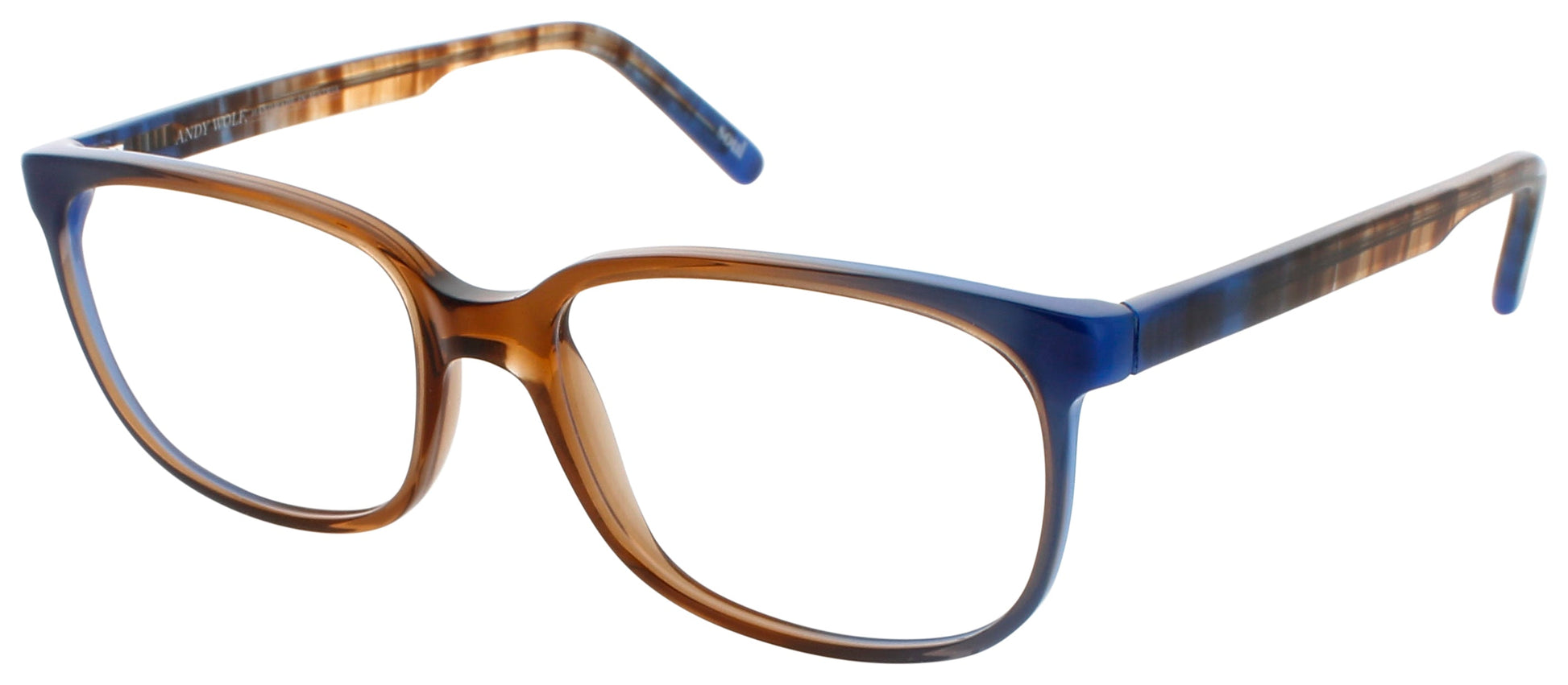 ANDY WOLF 4523 Frame BLUE/ORANGE Lens DEMO