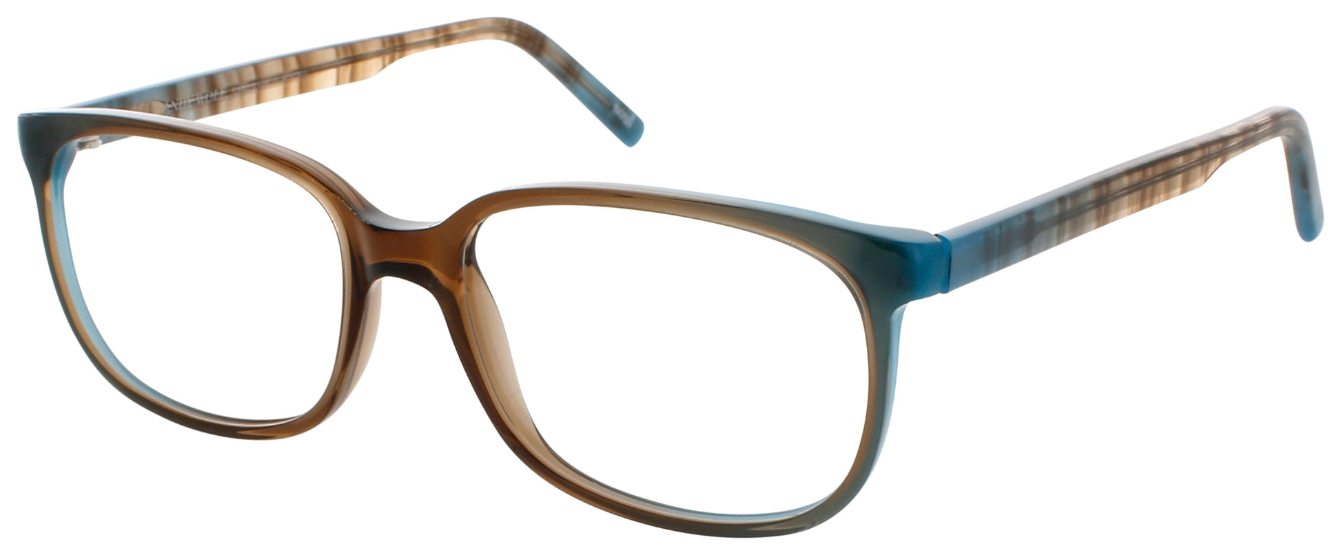 ANDY WOLF 4523 Frame BROWN/BLUE Lens DEMO