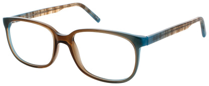 ANDY WOLF 4523 Frame BROWN/BLUE Lens DEMO