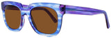 ANDY WOLF AGATHA Frame BLUE MARBLE Lens BROWN