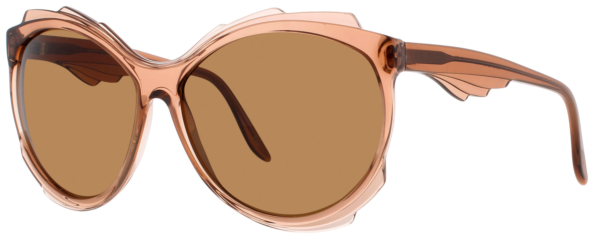 ANDY WOLF ABIGAIL  Frame BROWN Lens BROWN