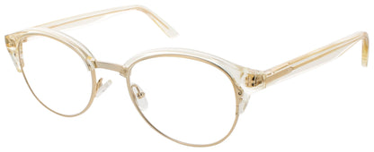 ANDY WOLF 4543 Frame CRYSTAL YELLOW Lens DEMO
