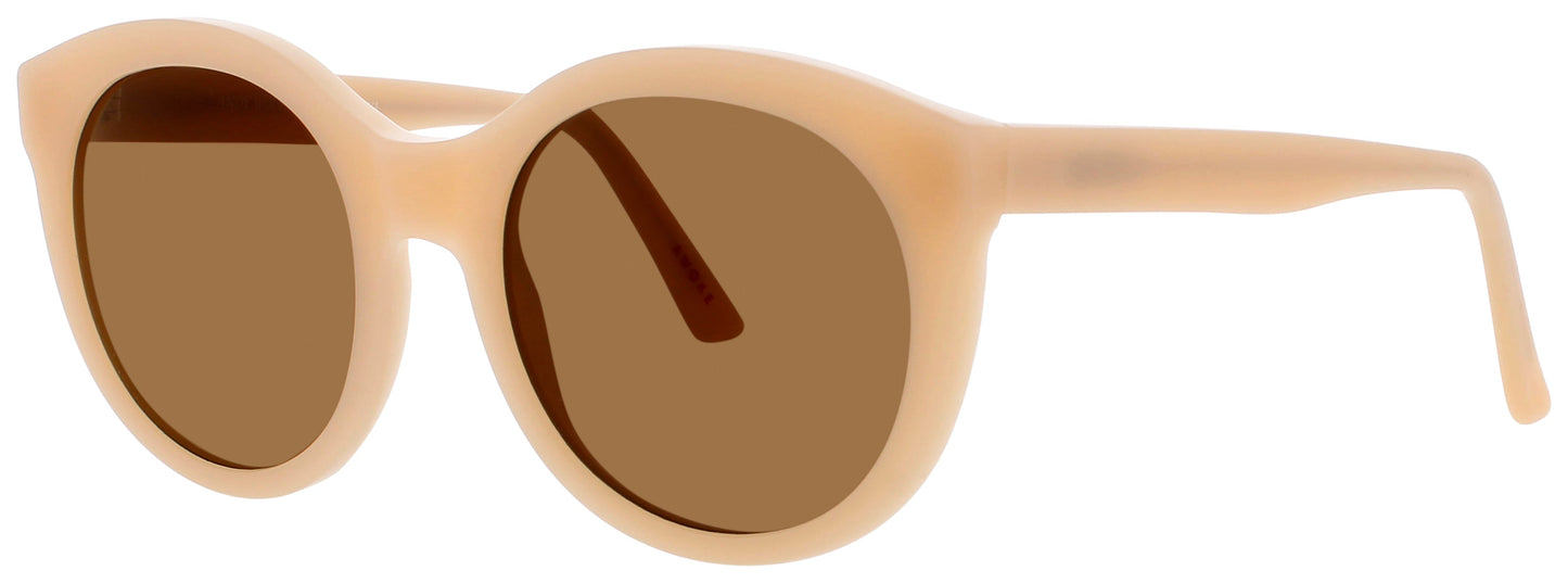 ANDY WOLF ZORA  Frame TAN Lens BROWN POLARIZED