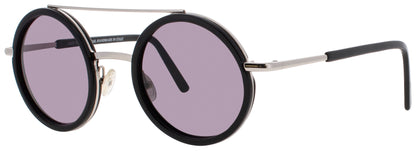 ANDY WOLF BLISS  Frame SILVER/BLACK Lens SMOKE