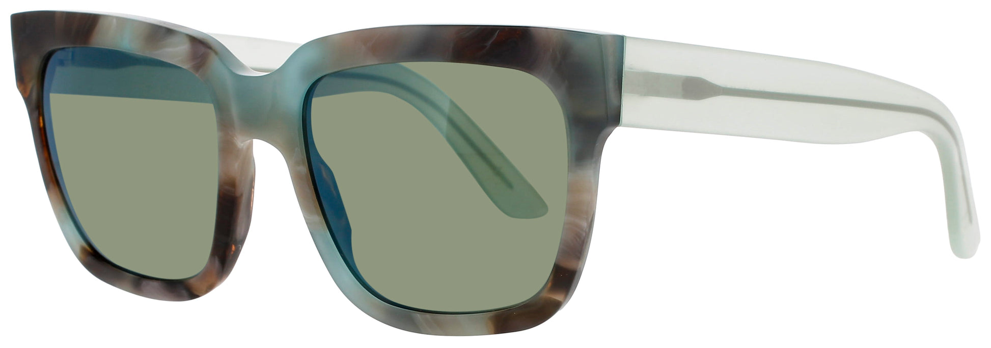 ANDY WOLF VICTORIA Frame TURTLESHELL Lens GREEN