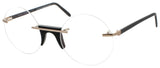 ANDY WOLF EPSTEIN Frame BLACK GOLD Lens DEMO