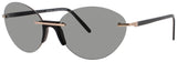 ANDY WOLF ZURI  Frame BLACK Lens SMOKE