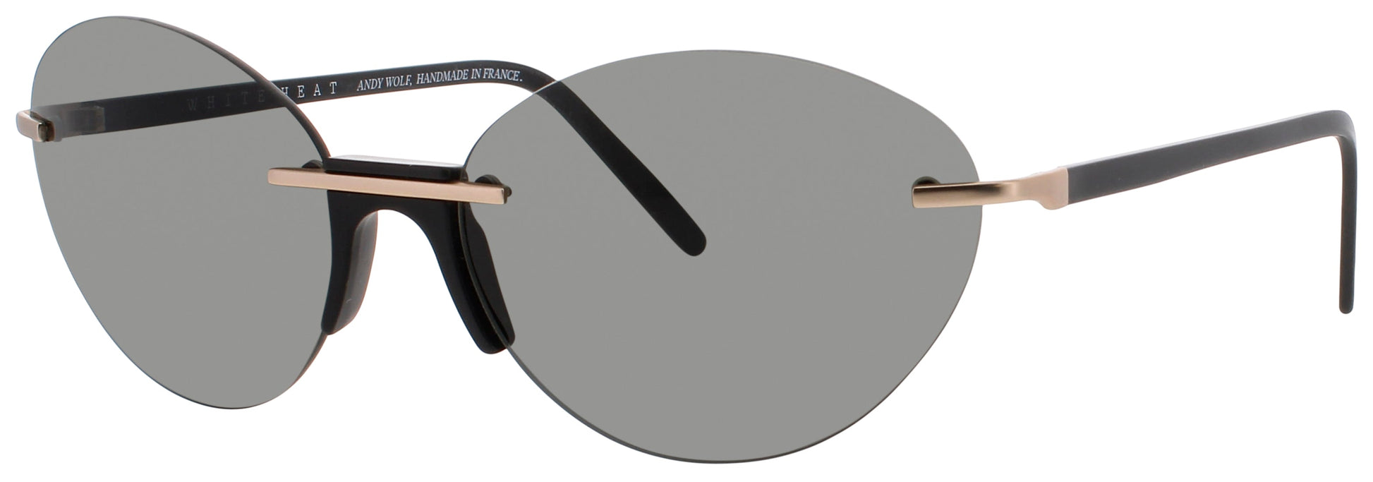 ANDY WOLF ZURI  Frame BLACK Lens SMOKE