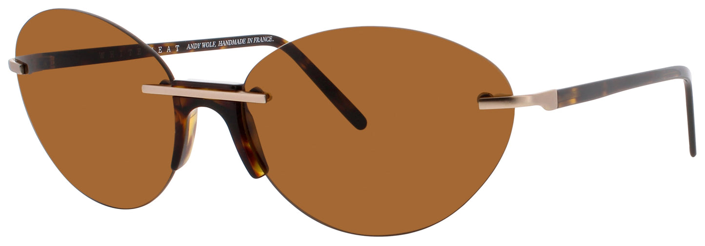 ANDY WOLF ZURI  Frame BROWN Lens BROWN