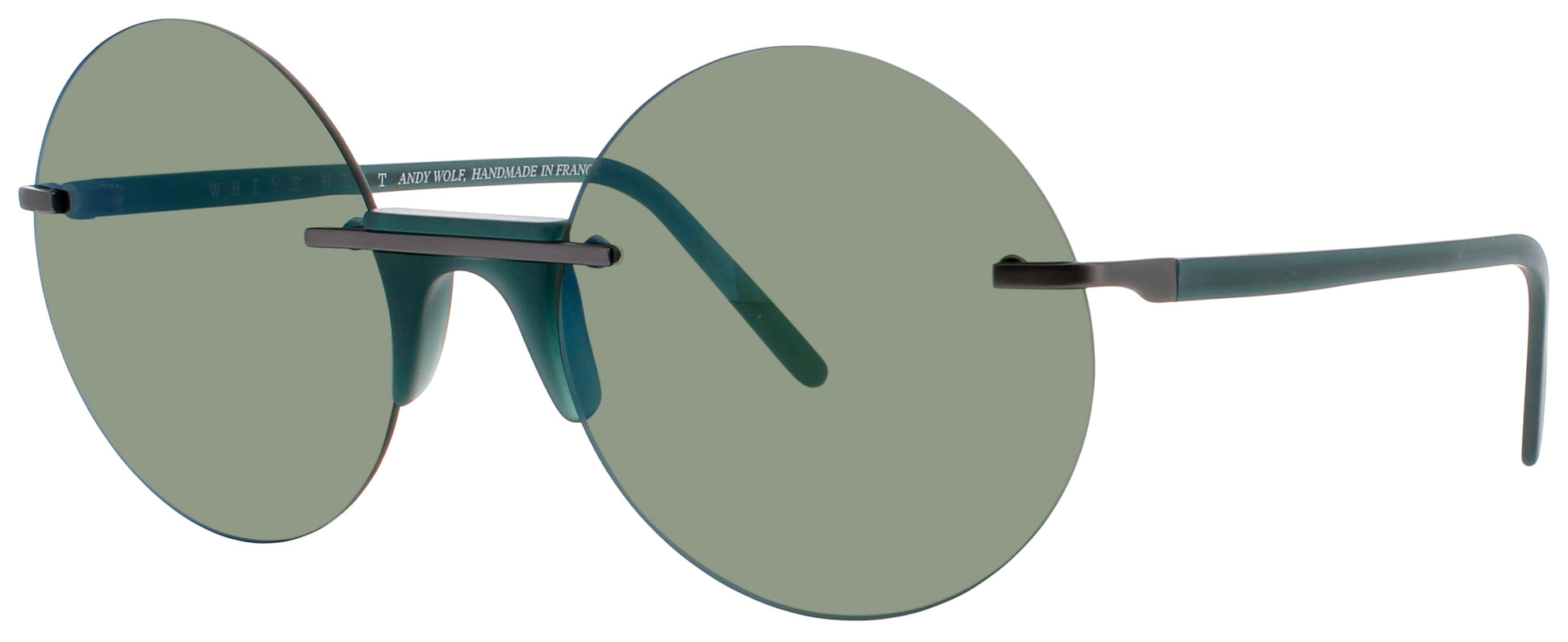 ANDY WOLF ZAIRE  Frame GREEN Lens GREEN POLARIZED