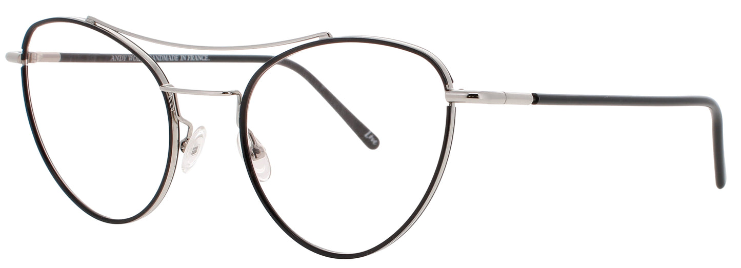 ANDY WOLF 4717 Frame SILVER Lens DEMO
