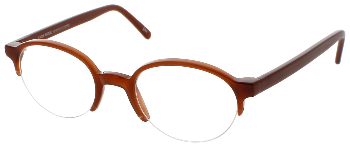 ANDY WOLF 4555 Frame BROWN Lens DEMO