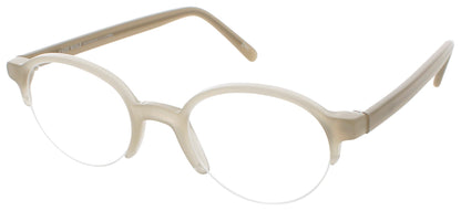 ANDY WOLF 4555 Frame CRYSTAL BEIGE Lens DEMO