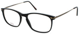 ANDY WOLF 4548 Frame BLACK/GOLD Lens DEMO