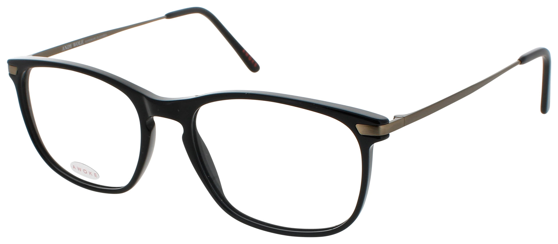 ANDY WOLF 4548 Frame BLACK/GOLD Lens DEMO