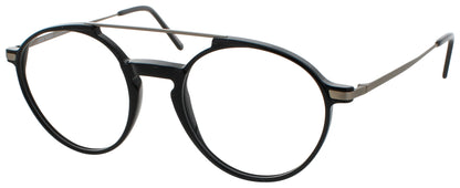 ANDY WOLF 4547 Frame BLACK/GOLD Lens DEMO