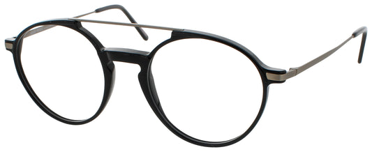 ANDY WOLF 4547 Frame BLACK/GOLD Lens DEMO