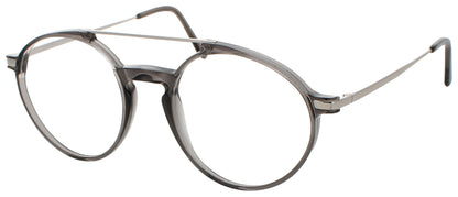ANDY WOLF 4547 Frame GREY/SILVER Lens DEMO