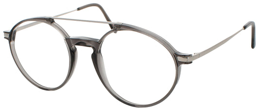 ANDY WOLF 4547 Frame GREY/SILVER Lens DEMO