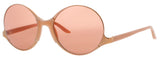 ANDY WOLF ELODIE  Frame GOLD/CORAL Lens PINK POLARIZED