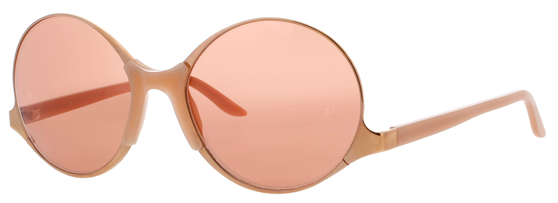 ANDY WOLF ELODIE  Frame GOLD/CORAL Lens PINK POLARIZED