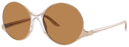 ANDY WOLF ELODIE  Frame GOLD Lens BROWN