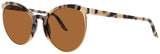 ANDY WOLF DINAH  Frame GOLD/TORTOISE Lens BROWN