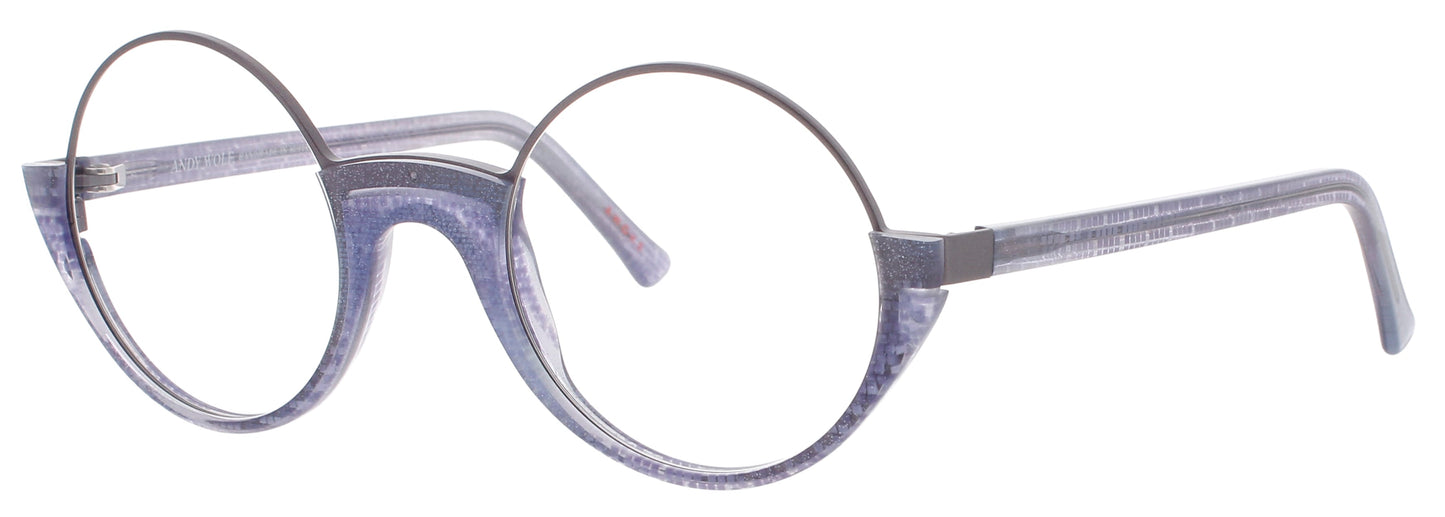 ANDY WOLF 5041 Frame VIOLET Lens DEMO