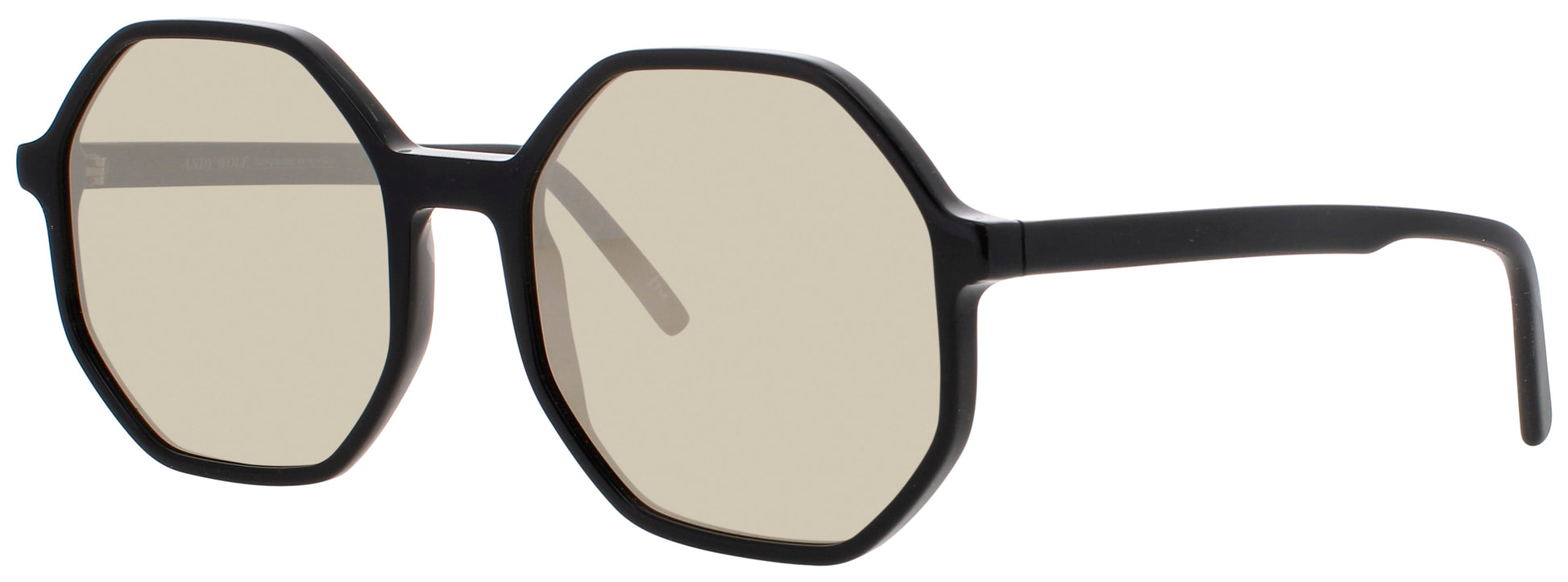 ANDY WOLF TOBIAS  Frame BLACK Lens GOLD MIRROR