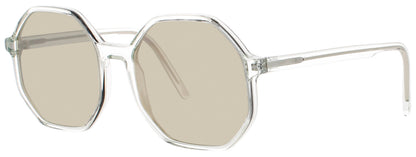 ANDY WOLF TOBIAS  Frame TRANSPARENT GREEN Lens GOLD MIRROR