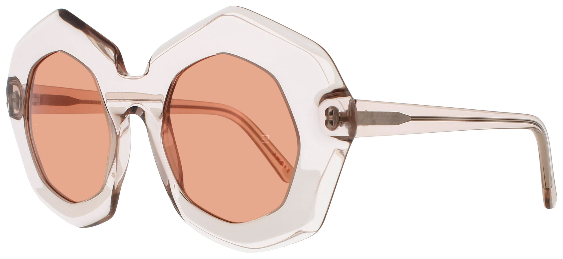 ANDY WOLF ANTONIA Frame TRANSPARANT TAN Lens ROSE