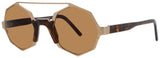 ANDY WOLF ARLO  Frame GOLD/HAVANA Lens BROWN