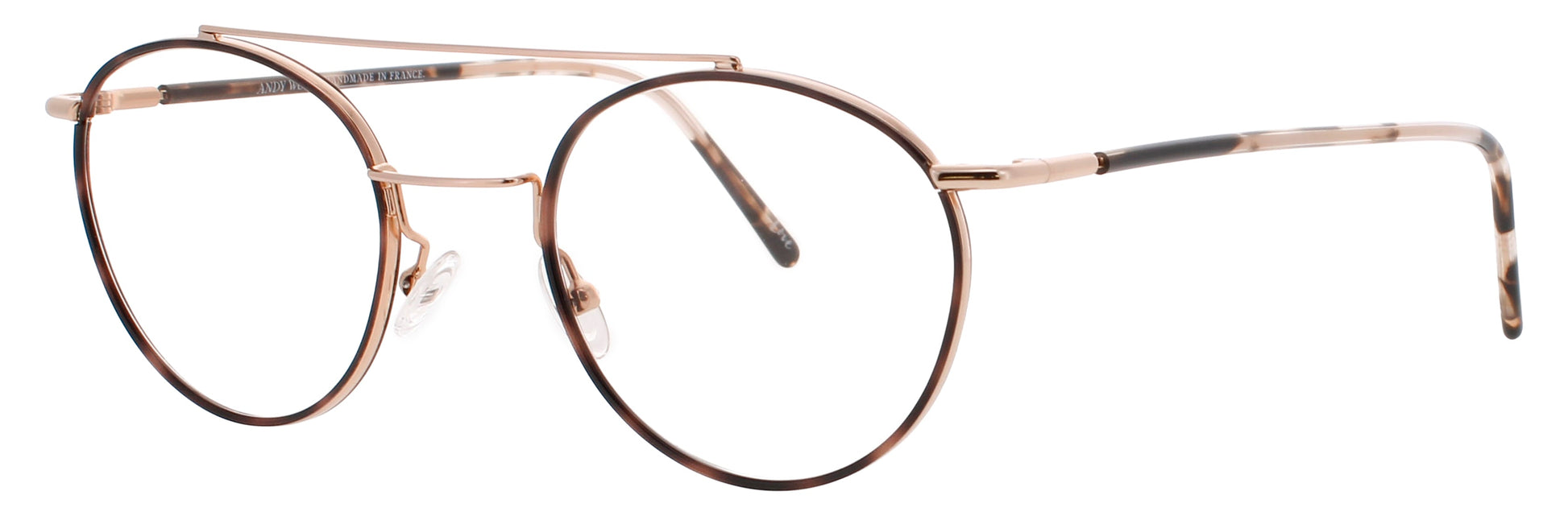 ANDY WOLF 4727 Frame ROSEGOLD Lens DEMO