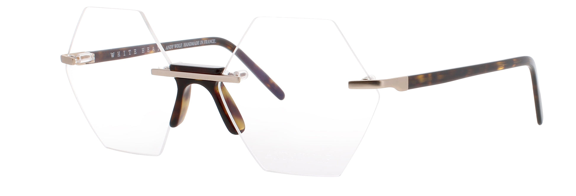 ANDY WOLF TRISTAN Frame BROWN Lens DEMO