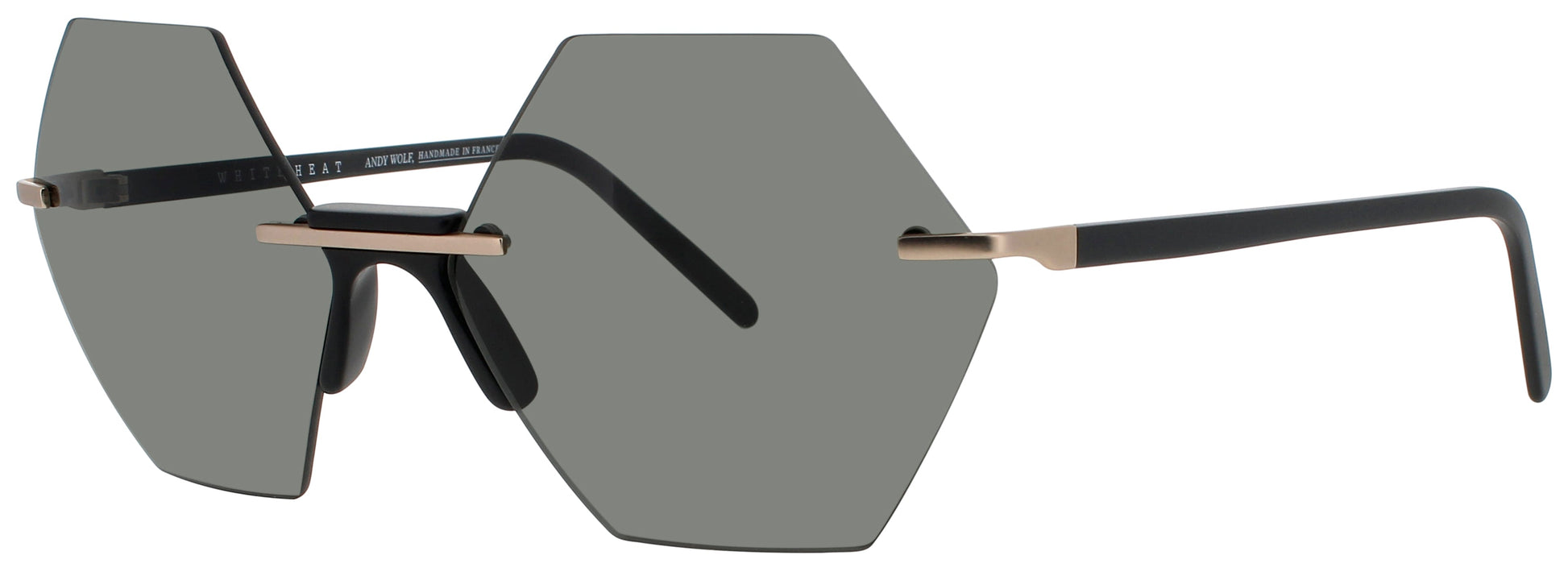 ANDY WOLF HENDRIX Frame BLACK Lens GREY