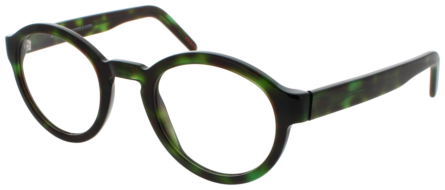 ANDY WOLF 4560 Frame GREEN HAVANA Lens DEMO