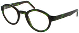 ANDY WOLF 4560 Frame GREEN HAVANA Lens DEMO