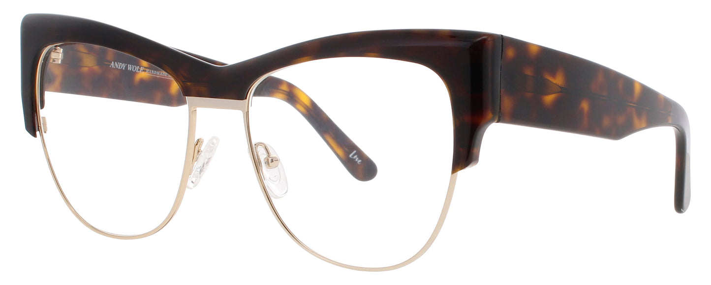 ANDY WOLF 5084 Frame BROWN Lens DEMO