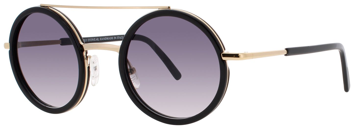 ANDY WOLF BLISS  Frame GOLD/BLUE Lens GREY GRADIENT