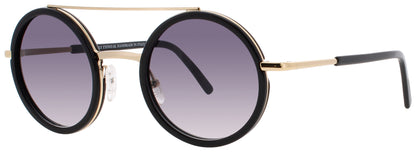 ANDY WOLF BLISS  Frame GOLD/BLUE Lens GREY GRADIENT