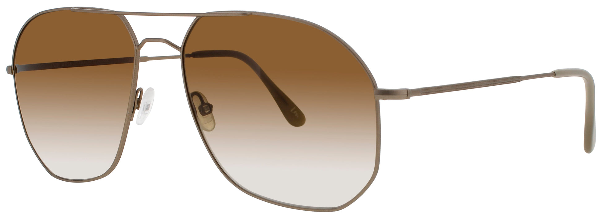ANDY WOLF HOMER Frame GOLD Lens BROWN