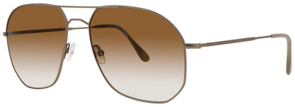 ANDY WOLF HOMER Frame GOLD Lens BROWN